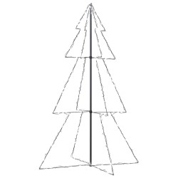 Arbre de Noël cône 240 LED d'intérieur/d'extérieur 118x180 cm 