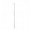 Tête de lit murale Blanc 108x3x90 cm Bois massif de pin 