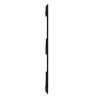 Tête de lit murale Noir 108x3x90 cm Bois massif de pin 