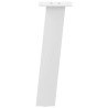 Pieds de table basse 4 pièces Blanc 30 cm Acier 