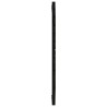 Tête de lit murale Noir 106x3x91,5 cm Bois massif de pin 