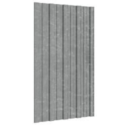 Panneaux de toiture 12 pcs Acier galvanisé Argenté 80x45 cm 