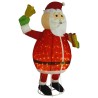 Décoration de Noël Figurine Père Noël LED Tissu de luxe 180 cm 