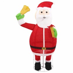 Décoration de Noël Figurine Père Noël LED Tissu de luxe 180 cm 