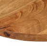 Dessus de table Ø 80x3,8 cm rond bois de manguier massif 