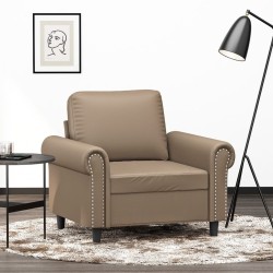 Fauteuil Cappuccino 60 cm Similicuir 