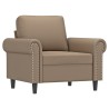 Fauteuil Cappuccino 60 cm Similicuir 