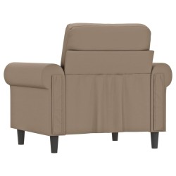 Fauteuil Cappuccino 60 cm Similicuir 