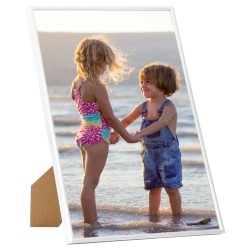 Collage de cadres photo 3 pcs de mur table Blanc 70x90 cm MDF 