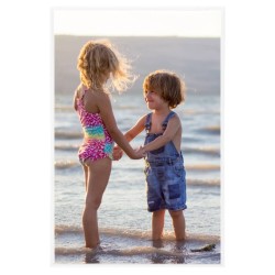 Collage de cadres photo 3 pcs de mur table Blanc 70x90 cm MDF 
