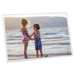 Collage de cadres photo 3 pcs de mur table Blanc 70x90 cm MDF 
