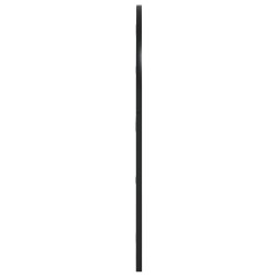 Miroir mural noir 60x70 cm arche fer 