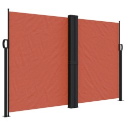 Auvent latéral rétractable terre cuite 160x1200 cm 