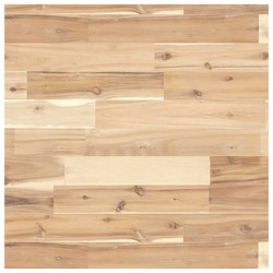 Dessus de table carré 50x50x4 cm bois massif d'acacia 