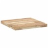 Dessus de table carré 50x50x4 cm bois massif d'acacia 