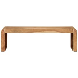 Meuble TV 110x33x33 cm bois d'acacia massif 