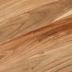 Meuble TV 110x33x33 cm bois d'acacia massif 