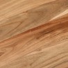 Meuble TV 110x33x33 cm bois d'acacia massif 