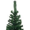 Arbre de Noël artificiel pré-éclairé et boules L 240 cm vert 