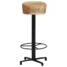 Tabourets de bar lot de 2 76 cm bois de manguier massif 