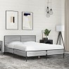 Cadre de lit sans matelas sonoma gris 120x200 cm 