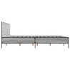 Cadre de lit sans matelas sonoma gris 120x200 cm 