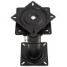 Piédestaux de siège bateau 2 pcs siège pivotant à 360° réglable 