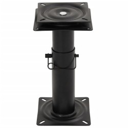 Piédestaux de siège bateau 2 pcs siège pivotant à 360° réglable 