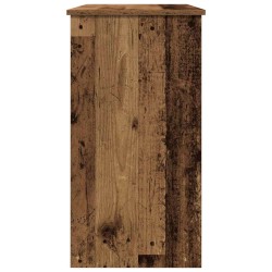 Bureau style vieux bois 80x40x75 cm bois d'ingénierie 