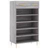Armoire à chaussures sonoma gris 60x35x105 cm bois d'ingénierie 