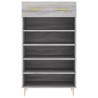 Armoire à chaussures sonoma gris 60x35x105 cm bois d'ingénierie 