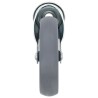 16 pcs Roulettes pivotantes à trou de boulon 125 mm 