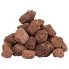 Roches volcaniques 25 kg rouge 3-5 cm 
