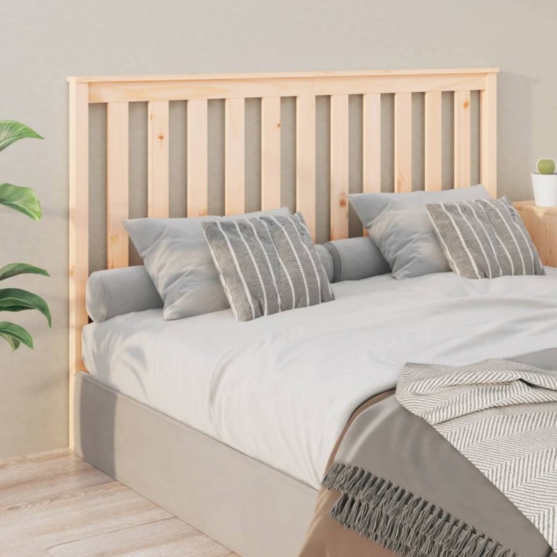 Tête de lit 156x6x101 cm Bois massif de pin Tête de lit 156x6x101 cm Bois massif de pin