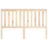 Tête de lit 156x6x101 cm Bois massif de pin 