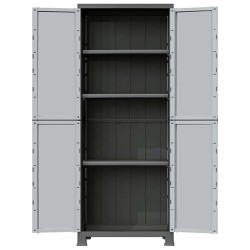 Armoire en plastique 68x39x171,5 cm 