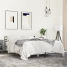 Cadre de lit sans matelas sonoma gris 135x190 cm 