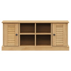 Banc à chaussures VIGO 106x35x45 cm bois massif de pin 