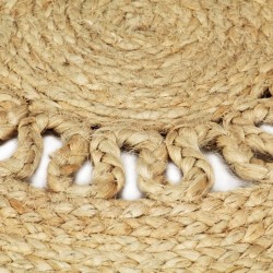 Tapis fait à la main Jute tressée 240 cm 