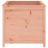 Jardinière 82,5x82,5x78 cm bois massif douglas 