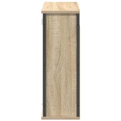 Armoire murale de salle de bain miroir chêne sonoma 60x21x60 cm 