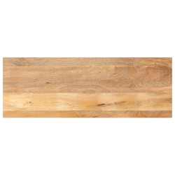 Dessus de table 160x50x3,8cm rectangulaire bois massif manguier 