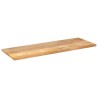Dessus de table 160x50x3,8cm rectangulaire bois massif manguier 