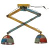 Plafonnier 25 W multicolore 29x18x85 cm E27 