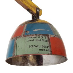 Plafonnier 25 W multicolore 29x18x85 cm E27 