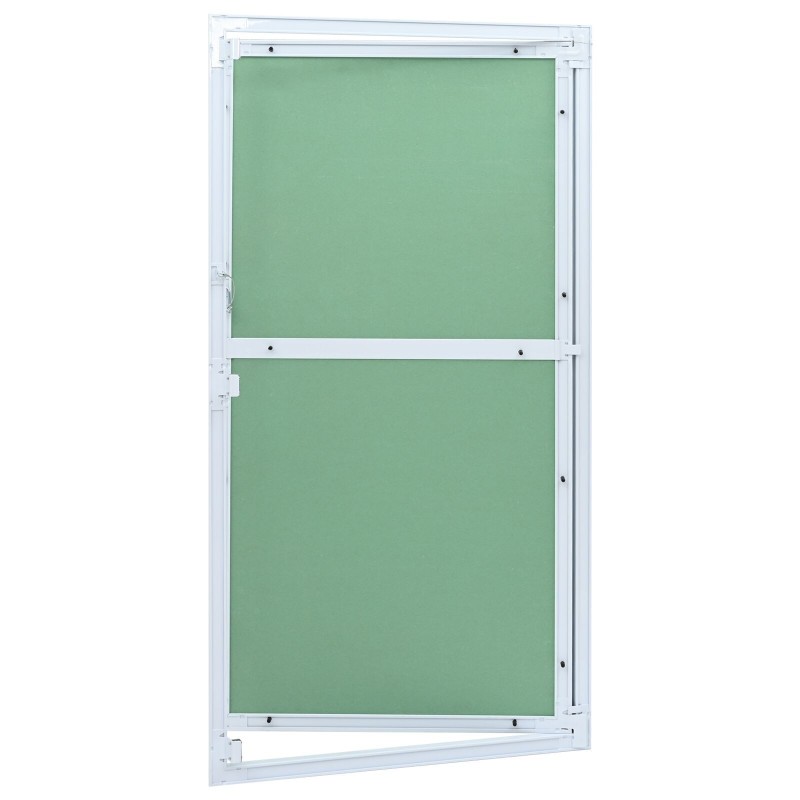Panneau d'accèsen aluminium avec plaque de plâtre 500x1000 mm 