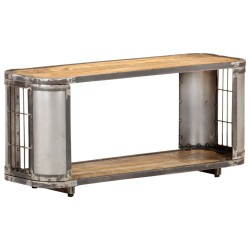 Meuble TV 90x30x40 cm Bois de manguier massif 