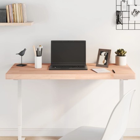 Dessus de bureau 100x50x4 cm bois massif de hêtre 