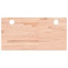 Dessus de bureau 100x50x4 cm bois massif de hêtre 