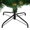 Sapin de Noël artificiel à charnières avec support 150 cm 